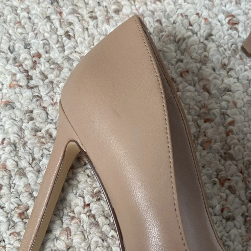 Nine West Natural Tatiana' Pointy Toe Pump size 6M - Picture 7 of 10